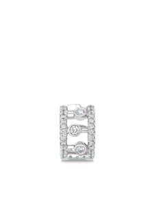 De Beers Jewellers boucle d'oreille Dewdrop en or 18ct sertie de diamants - Argent