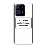 I'm dope: Xiaomi Mi Mix 4 Transparant Hoesje