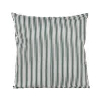 Buitenkussen 45x45 cm Groen Streep - Annas collection