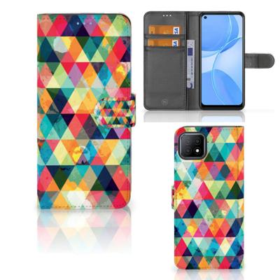 OPPO A73 5G | Telefoon Hoesje | Geruit