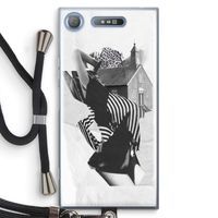 House: Sony Xperia XZ1 Transparant Hoesje met koord