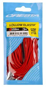 Cresta Hollow Elastic 3.0 mm 5 m Red