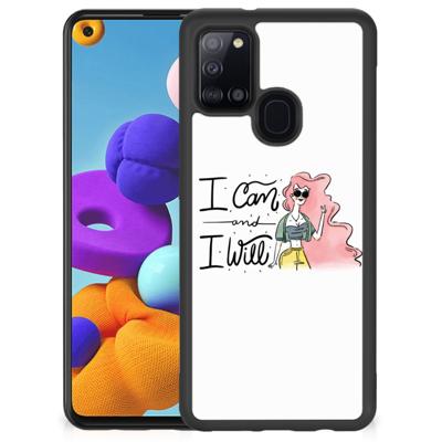 Samsung Galaxy A21s | Bumper Hoesje | i Can