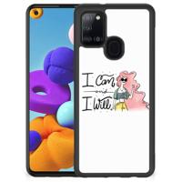 Samsung Galaxy A21s | Bumper Hoesje | i Can