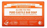 Dr Bronners Barsoap tea tree 140 Gram