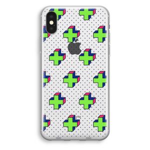 8-bit N°10: iPhone XS Transparant Hoesje