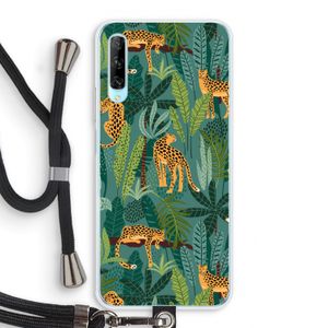 Luipaard 2: Huawei P Smart Pro Transparant Hoesje met koord