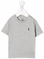 POLO RALPH LAUREN KIDS t-shirt à motif Polo Pony brodé - Gris - thumbnail