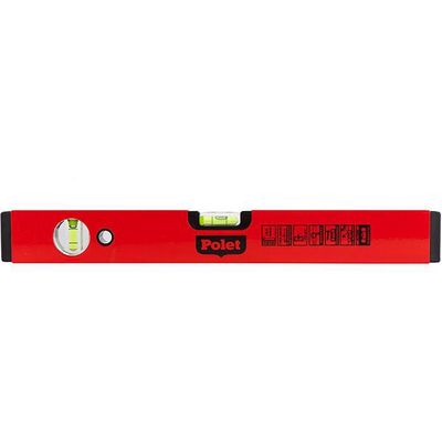Polet Waterpas Aluminium 2 libellen 40cm