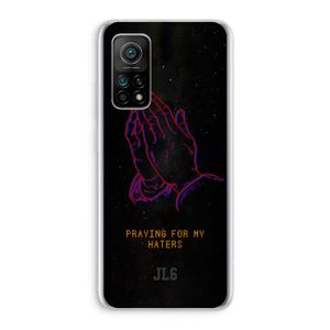 Praying For My Haters: Xiaomi Mi 10T 5G Transparant Hoesje