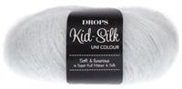 Drops Kid Silk Uni Colour 059 Ijskristal - thumbnail