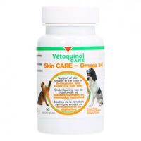 Vétoquinol Care Skin Care Omega 3-6 voor hond en kat 2 x 90 tabletten