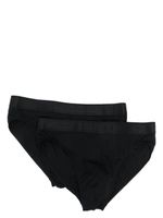 Wolford lot de slips à taille à logo - Noir