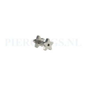 Tunnel ster 2 mm 2 mm