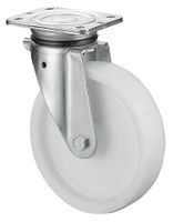 BS Rollen Zwenkwiel voor zware last | wiel-d. 125 mm draagvermogen 300 kg | kunststof | plaat L105xB85 mm | 1 stuk - LB500.B10.126 LB500.B10.126