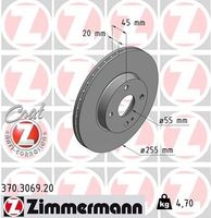 Remschijf Coat Z 370306920