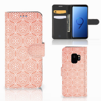 Samsung Galaxy S9 Telefoon Hoesje Pattern Orange