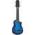 Ibanez AUP10FMNE Transparent Blue Sunburst Open Pore guitalele met gigbag