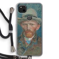 Van Gogh: Pixel 4a Transparant Hoesje met koord Van Gogh: Pixel 4a Transparant Hoesje met koord