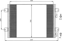 Condensor, airconditioning 35542