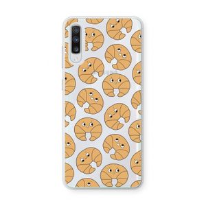 Croissant: Samsung Galaxy A70 Transparant Hoesje