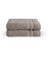 Byrklund gastendoek bath basics taupe 30x50 cm set van 2