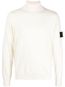 Stone Island pull en coton à col roulé - Tons neutres