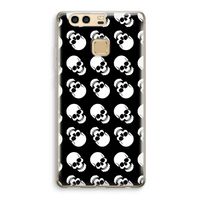 Musketon Skulls: Huawei P9 Transparant Hoesje