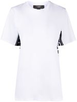 Stella McCartney t-shirt à bande logo - Blanc