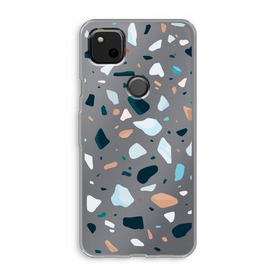 Terrazzo N°13: Google Pixel 4a Transparant Hoesje