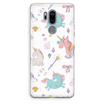 Fantasiewereld: LG G7 Thinq Transparant Hoesje