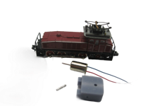 micromotor NR004 motor ombouwset voor Roco BR 160, E 60