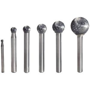 KS Tools 5153282 Freesstift Hardmetaal Lengte 51 mm Afmeting, Ø 6 mm