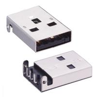 USB-2.0-stekker Stekker, inbouw horizontaal 2410 08 2410 08 Lumberg 1 stuk(s) - thumbnail