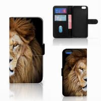 Apple iPhone 6 Plus | 6s Plus Telefoonhoesje met Pasjes Leeuw - thumbnail