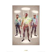 Kunstdruk Star Trek Beam Me Up 50th Anniversary 60x80cm - thumbnail