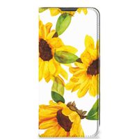 Smart Cover voor OnePlus 10 Pro Zonnebloemen - thumbnail