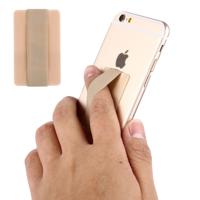 Universal Ultrathin Finger Grip Strap Size: 53 x 33 x 1.8 mm For iPhone Galaxy Huawei Xiaomi LG HTC and Tablets(Yellow)