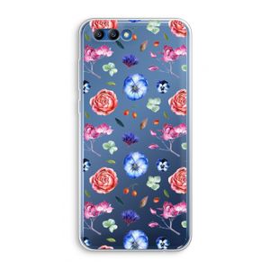 Bloemetjes: Honor 10 Transparant Hoesje