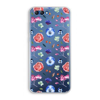 Bloemetjes: Honor 10 Transparant Hoesje