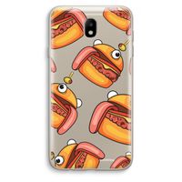 Hamburger: Samsung Galaxy J7 (2017) Transparant Hoesje Hamburger: Samsung Galaxy J7 (2017) Transparant Hoesje