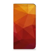 Stand Case voor Samsung Galaxy A55 Polygon Red