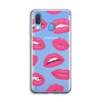Bite my lip: Samsung Galaxy A40 Transparant Hoesje Bite my lip: Samsung Galaxy A40 Transparant Hoesje