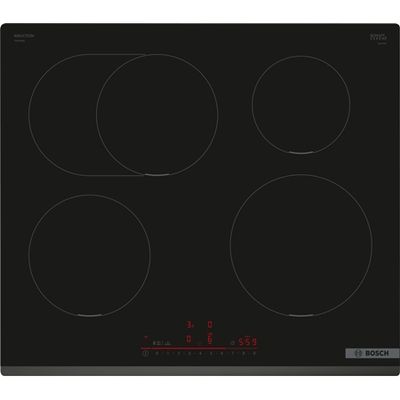 Bosch Serie 6 PIF631HB1E kookplaat Zwart Ingebouwd 60 cm Inductiekookplaat zones 4 zone(s)
