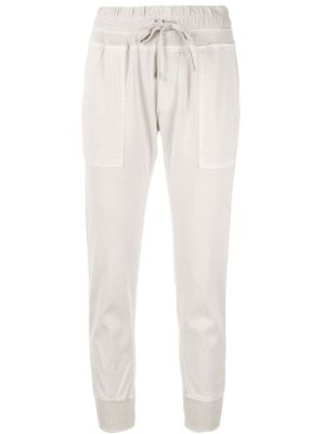 James Perse pantalon à lien de resserrage - Blanc