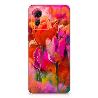 Motorola Moto G84 | TPU Hoesje | Tijger Motorola Moto G84 | TPU Hoesje | Tijger