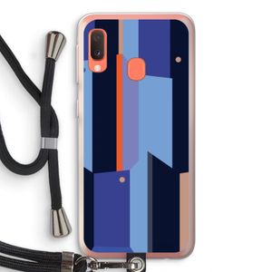 Gestalte 3: Samsung Galaxy A20e Transparant Hoesje met koord