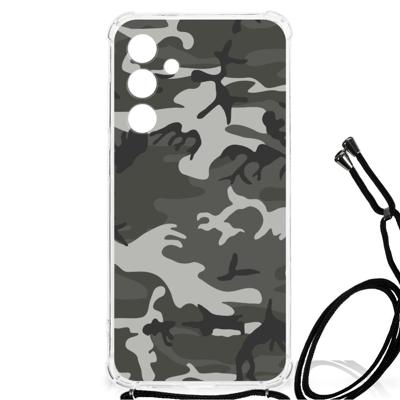 Samsung Galaxy A55 Doorzichtige Silicone Hoesje Army Light Samsung Galaxy A55 Doorzichtige Silicone Hoesje Army Light