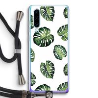 Tropische bladeren: Huawei P30 Transparant Hoesje met koord