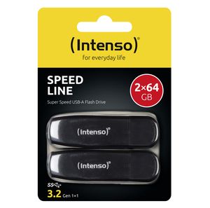 Intenso 3533494 USB flash drive 64 GB USB Type-A 3.2 Gen 1 (3.1 Gen 1) Zwart